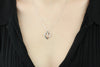 Heartland 10K Rose Gold and .925 Sterling Silver Diamond Accented Double Heart Pendant