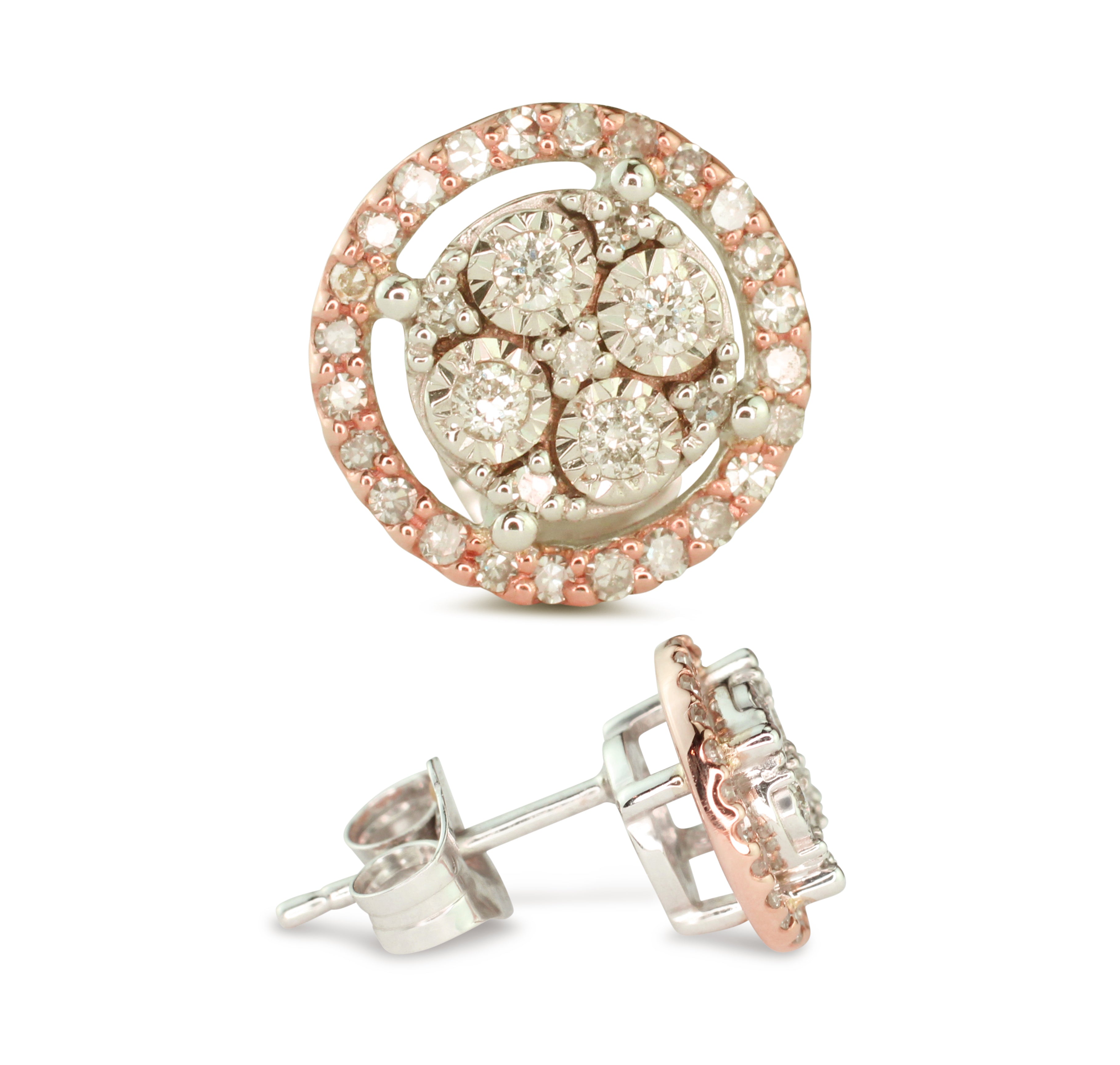 【HYERES LOR】24FW★ Lab Diamond NEW Halo Earrings M 10K Halo Drop Earrings – Lafonn