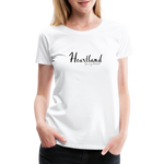 Heartland By Beverley Mitchell Women's Premium T-Shirt - white