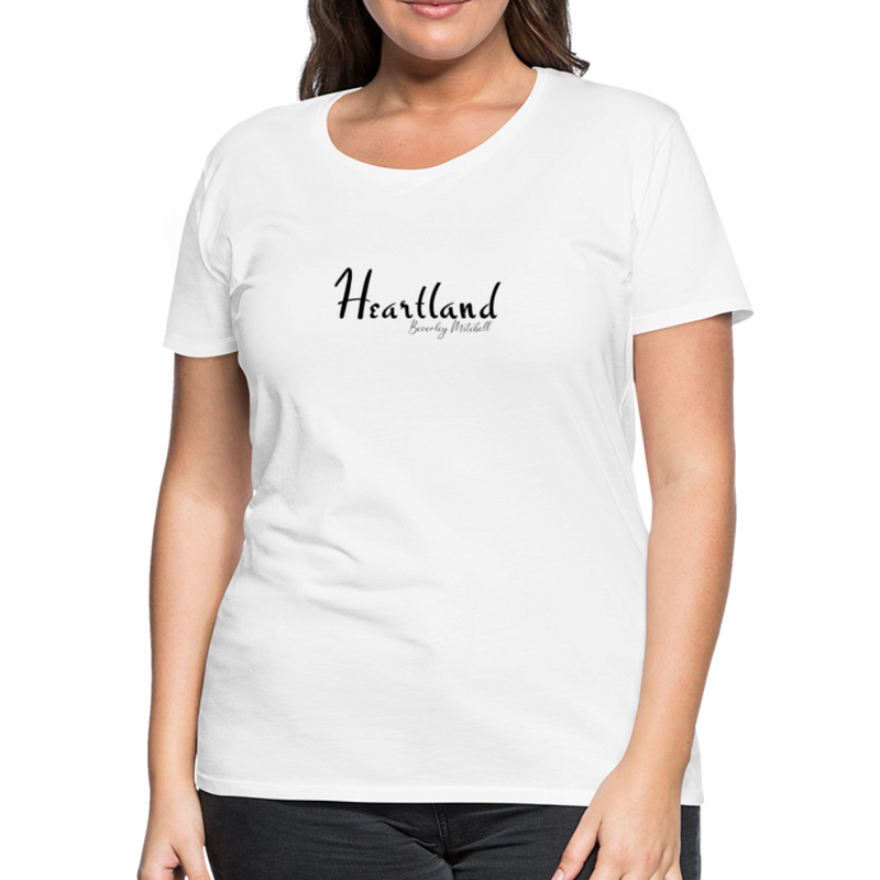 Heartland By Beverley Mitchell Women's Premium T-Shirt - white