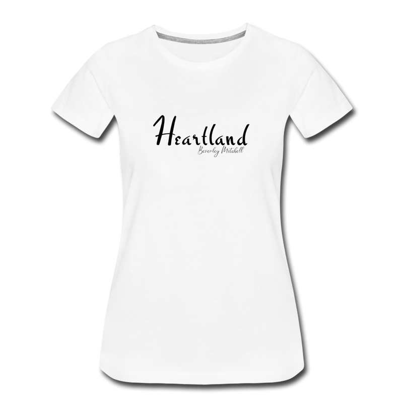 Heartland By Beverley Mitchell Women's Premium T-Shirt - white