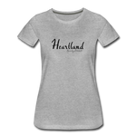 Heartland By Beverley Mitchell Women's Premium T-Shirt - heather gray