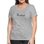 Heartland By Beverley Mitchell Women's Premium T-Shirt - heather gray