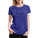 Heartland By Beverley Mitchell Women's Premium T-Shirt - royal blue