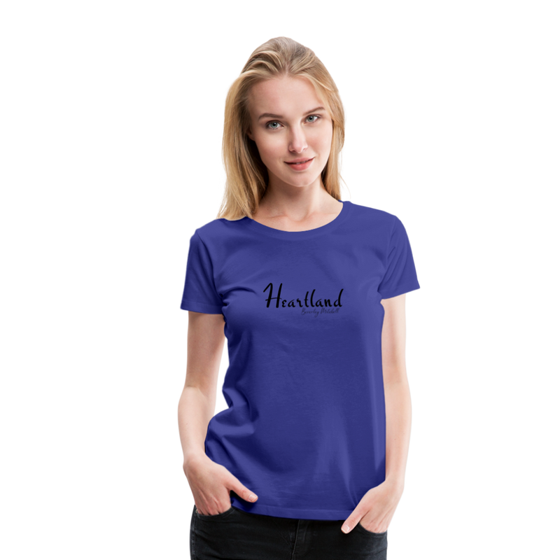 Heartland By Beverley Mitchell Women's Premium T-Shirt - royal blue