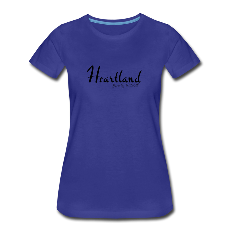 Heartland By Beverley Mitchell Women's Premium T-Shirt - royal blue