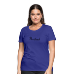 Heartland By Beverley Mitchell Women's Premium T-Shirt - royal blue