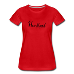 Heartland By Beverley Mitchell Women's Premium T-Shirt - red