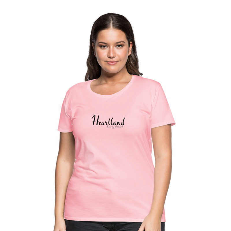 Heartland By Beverley Mitchell Women's Premium T-Shirt - pink