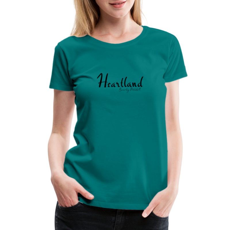 Heartland By Beverley Mitchell Women's Premium T-Shirt - teal