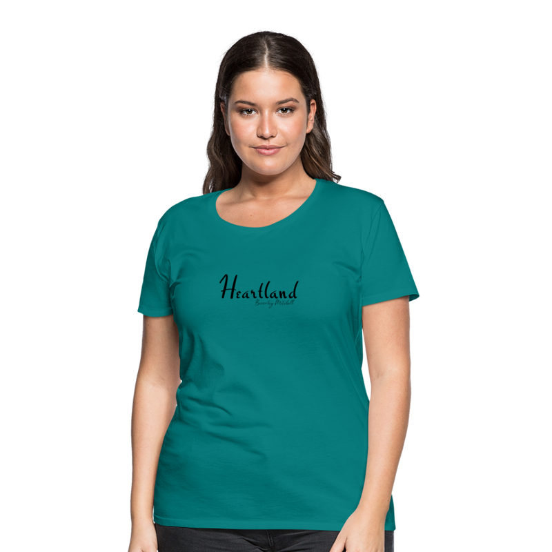 Heartland By Beverley Mitchell Women's Premium T-Shirt - teal