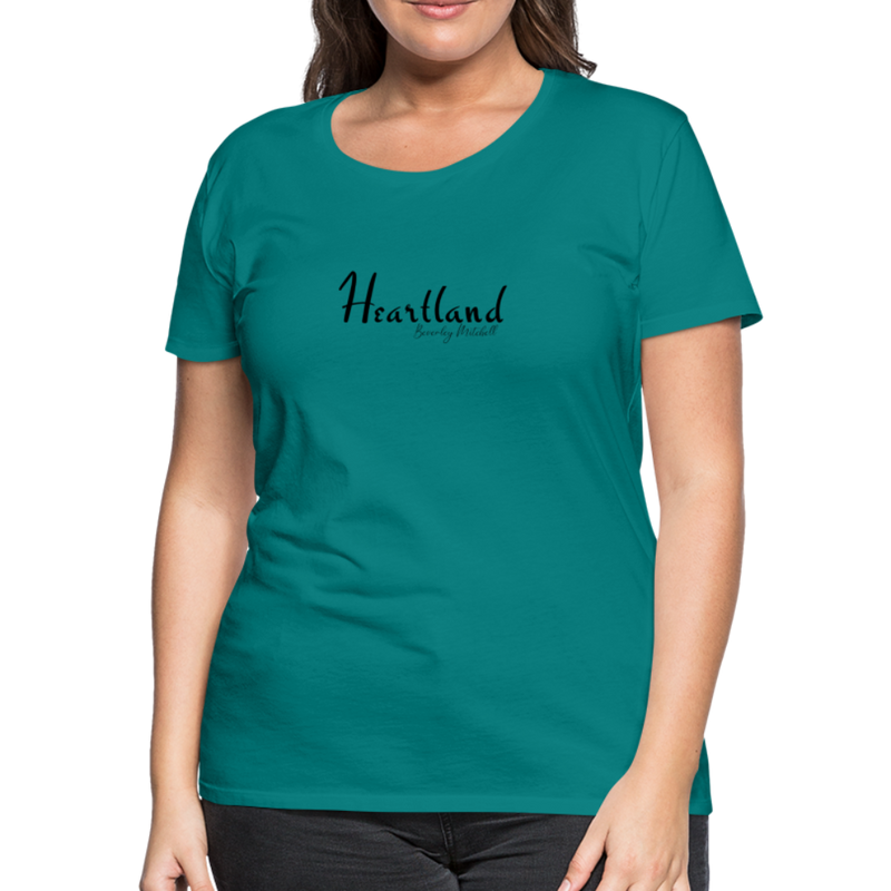 Heartland By Beverley Mitchell Women's Premium T-Shirt - teal