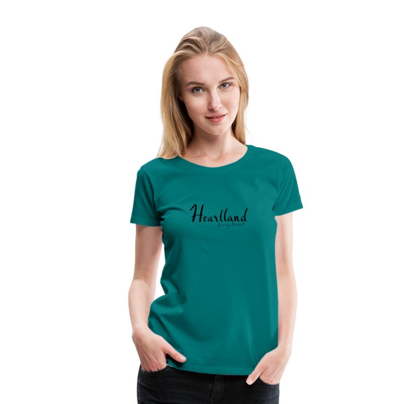 Heartland By Beverley Mitchell Women's Premium T-Shirt - teal