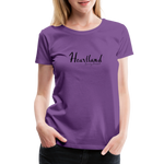 Heartland By Beverley Mitchell Women's Premium T-Shirt - purple