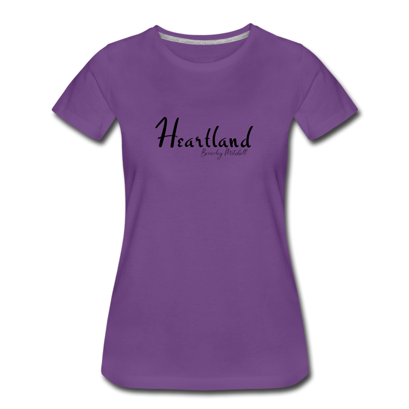 Heartland By Beverley Mitchell Women's Premium T-Shirt - purple