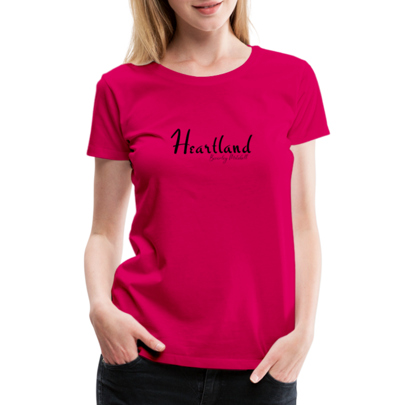 Heartland By Beverley Mitchell Women's Premium T-Shirt - dark pink