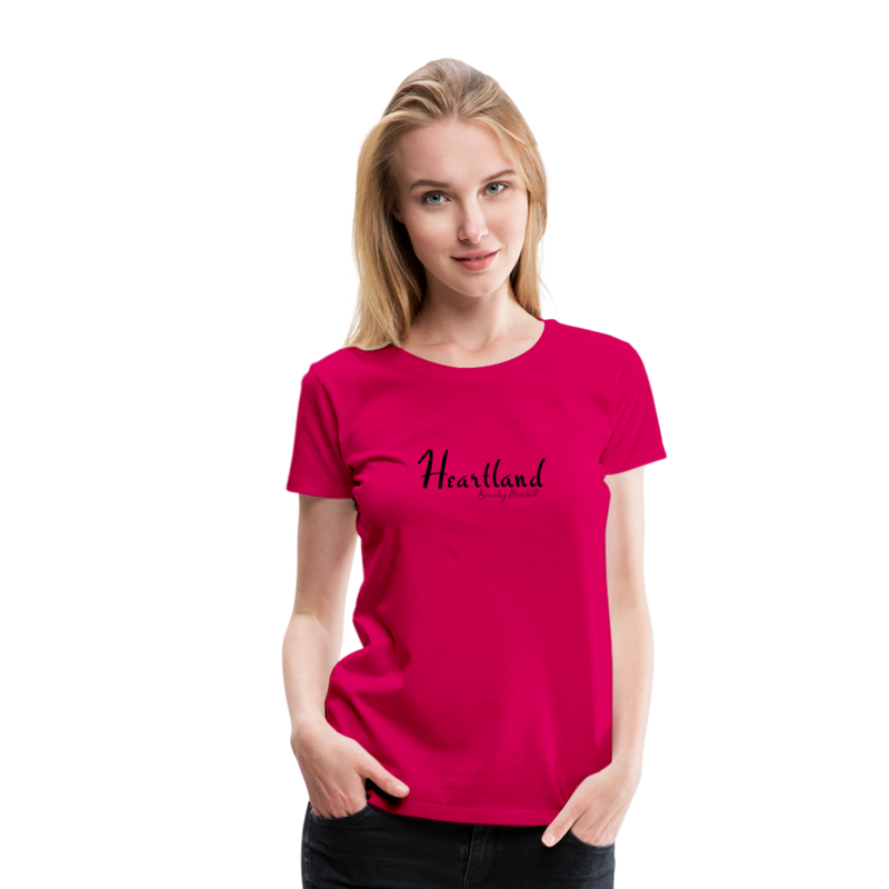 Heartland By Beverley Mitchell Women's Premium T-Shirt - dark pink