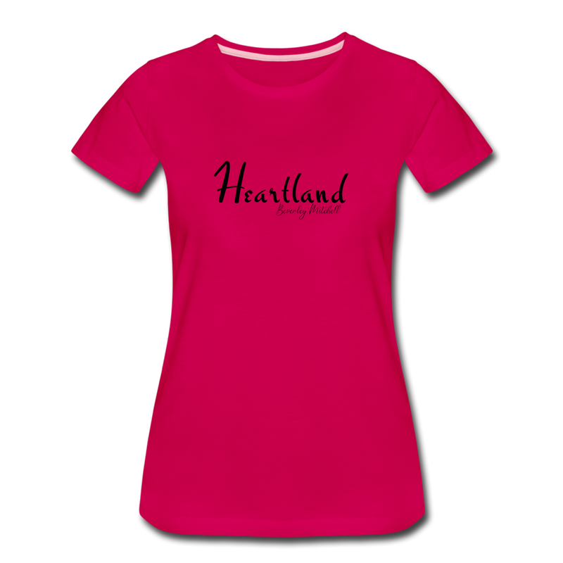 Heartland By Beverley Mitchell Women's Premium T-Shirt - dark pink