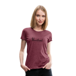 Heartland By Beverley Mitchell Women's Premium T-Shirt - heather burgundy