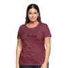 Heartland By Beverley Mitchell Women's Premium T-Shirt - heather burgundy