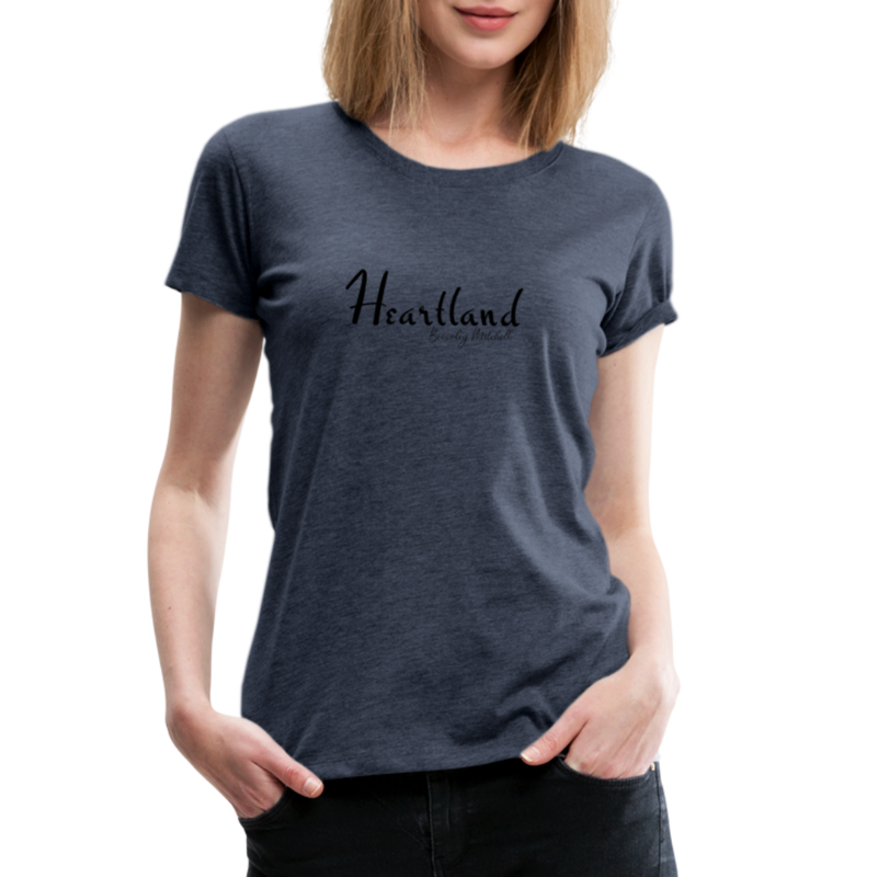 Heartland By Beverley Mitchell Women's Premium T-Shirt - heather blue