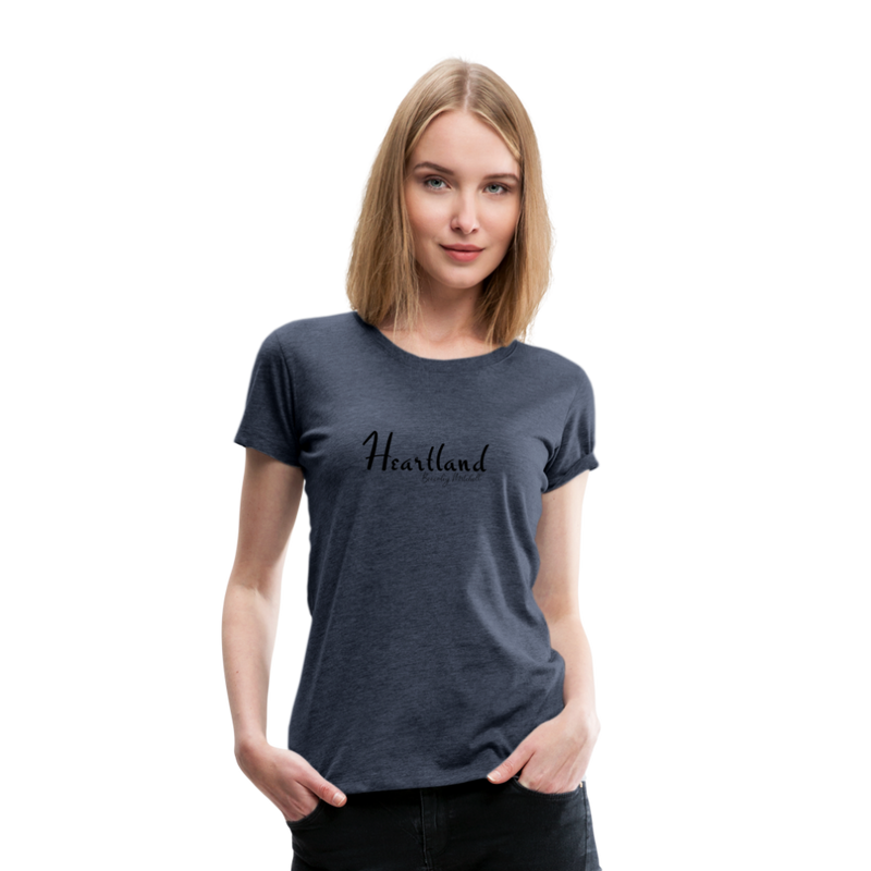 Heartland By Beverley Mitchell Women's Premium T-Shirt - heather blue