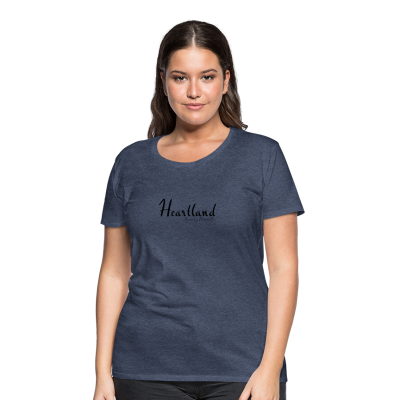 Heartland By Beverley Mitchell Women's Premium T-Shirt - heather blue