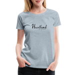 Heartland By Beverley Mitchell Women's Premium T-Shirt - heather ice blue