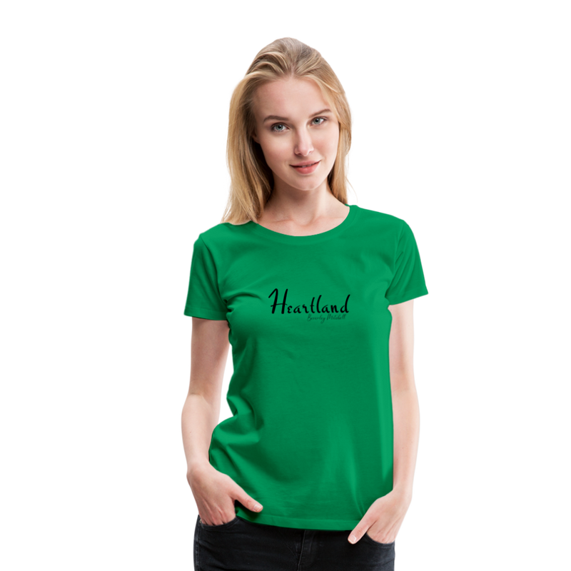 Heartland By Beverley Mitchell Women's Premium T-Shirt - kelly green