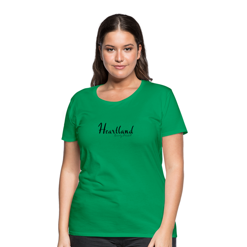 Heartland By Beverley Mitchell Women's Premium T-Shirt - kelly green