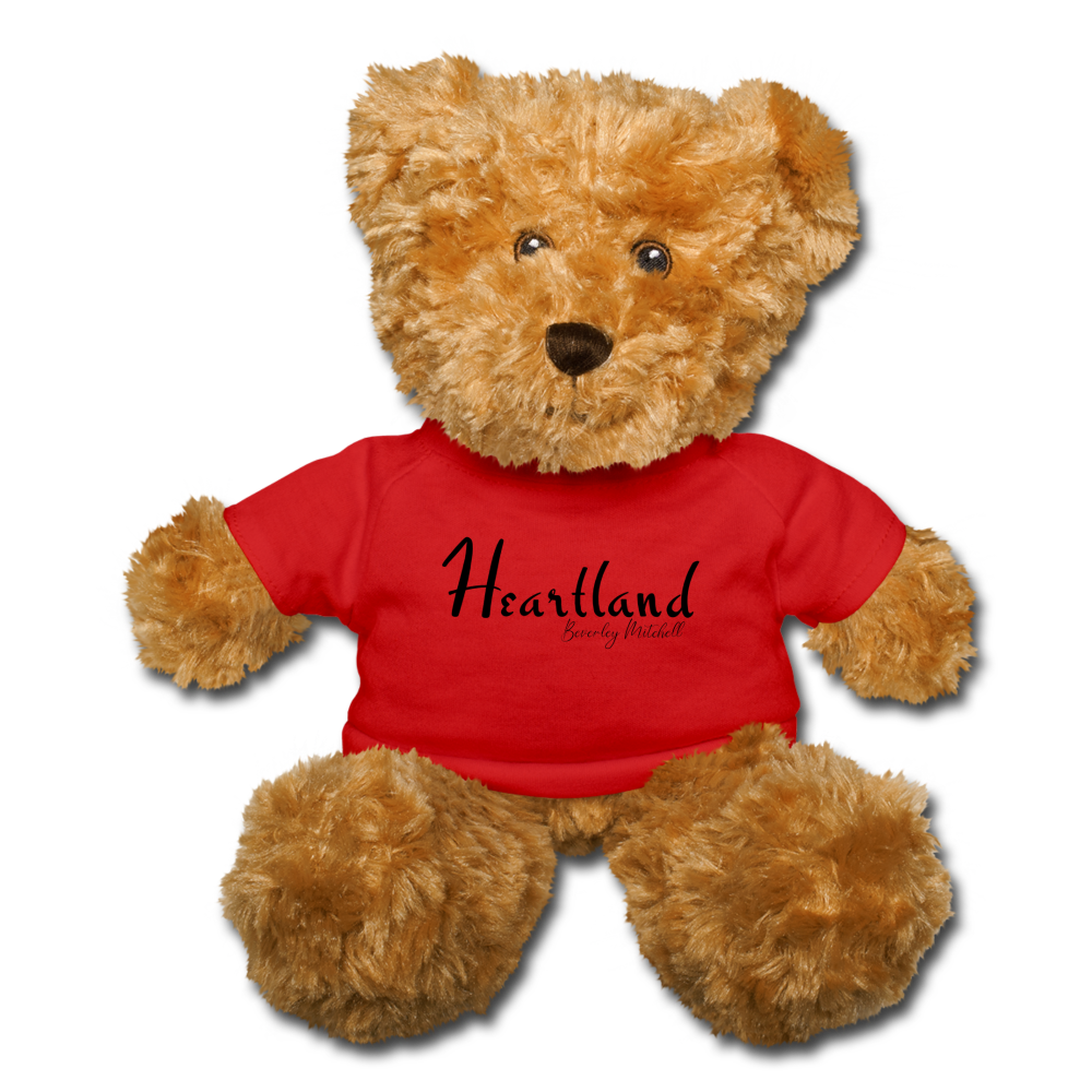 Heartland Plush Huggie Bear - red